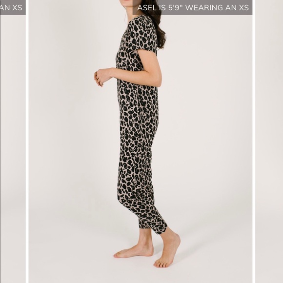 Smash & Tess Leopard Romper - Picture 2 of 3